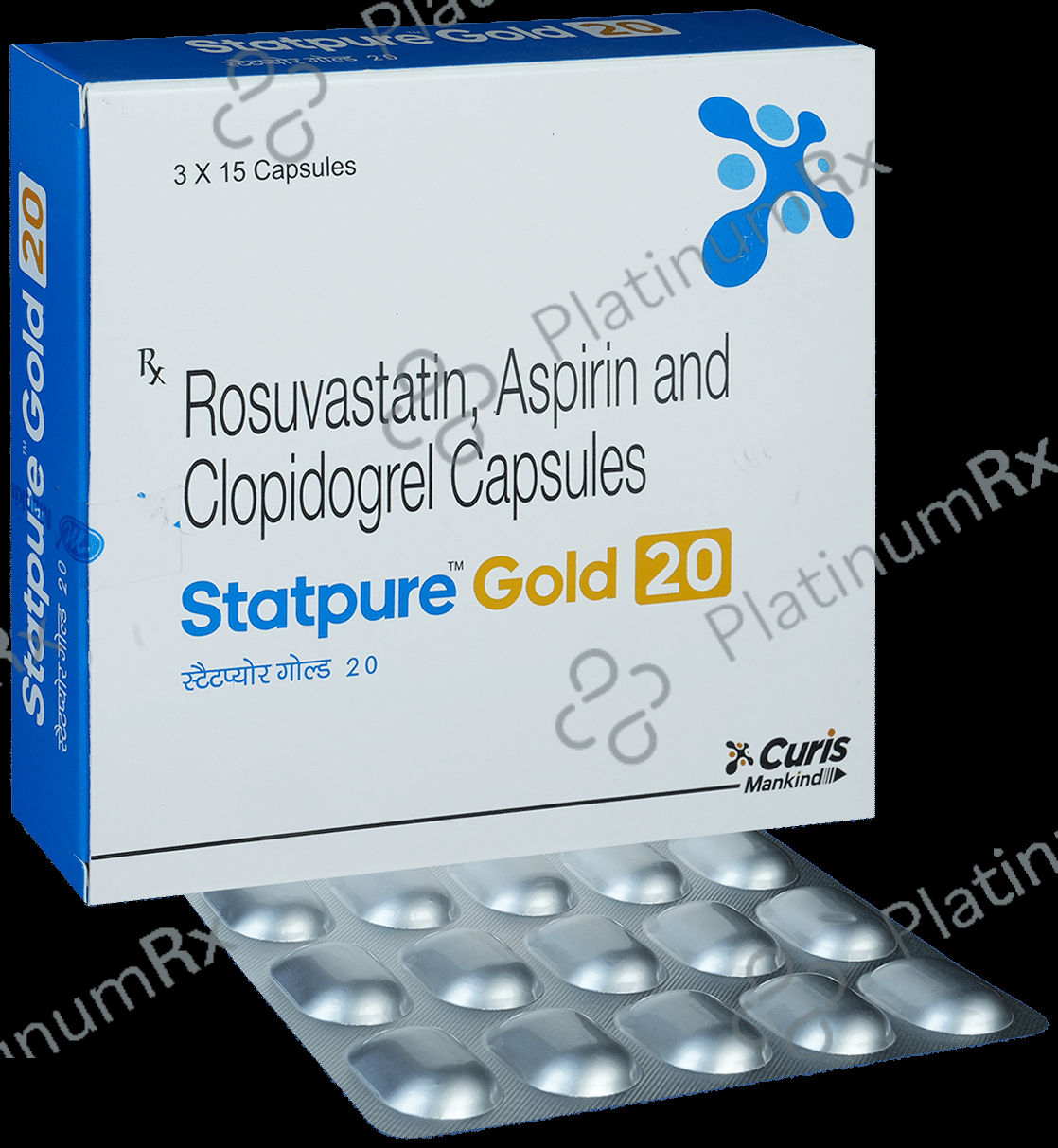 Statpure Gold 20/75/75mg Capsule 15s