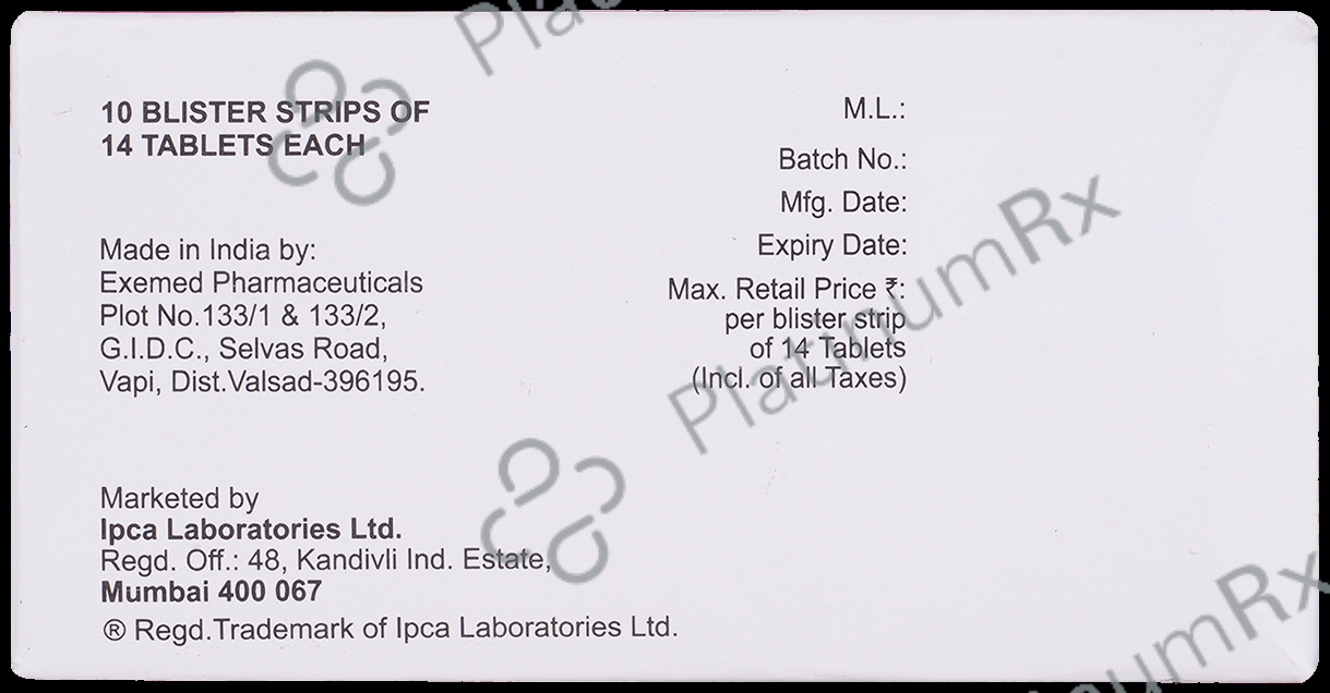 Flovas 10mg Tablet 14s
