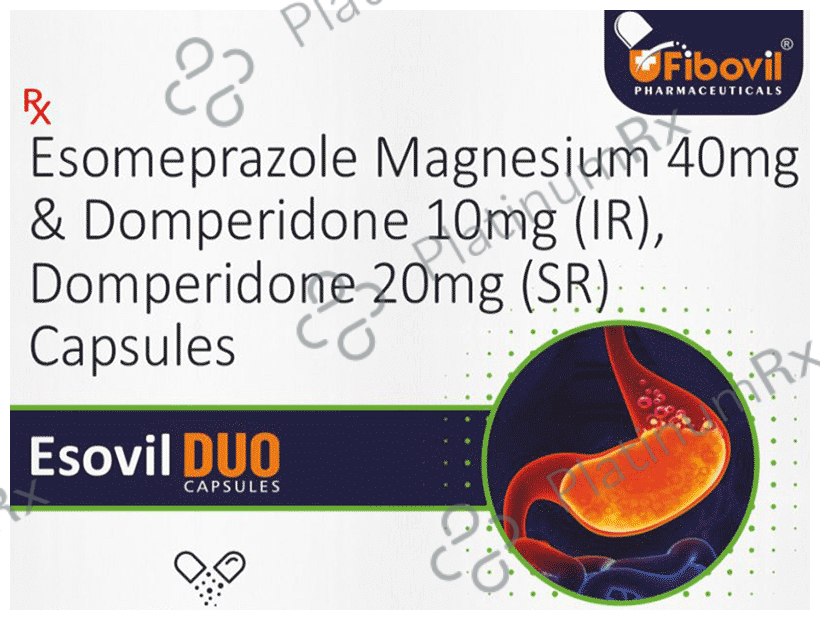 Esovil Duo 30mg/40mg Capsule SR