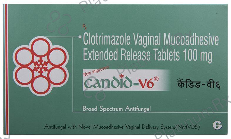 Candid V6 100mg Tablet ER 6s