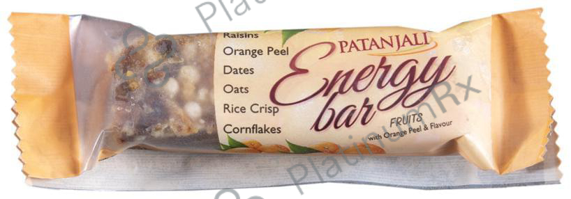 Patanjali Ayurveda Energy Bar with Orange Peel