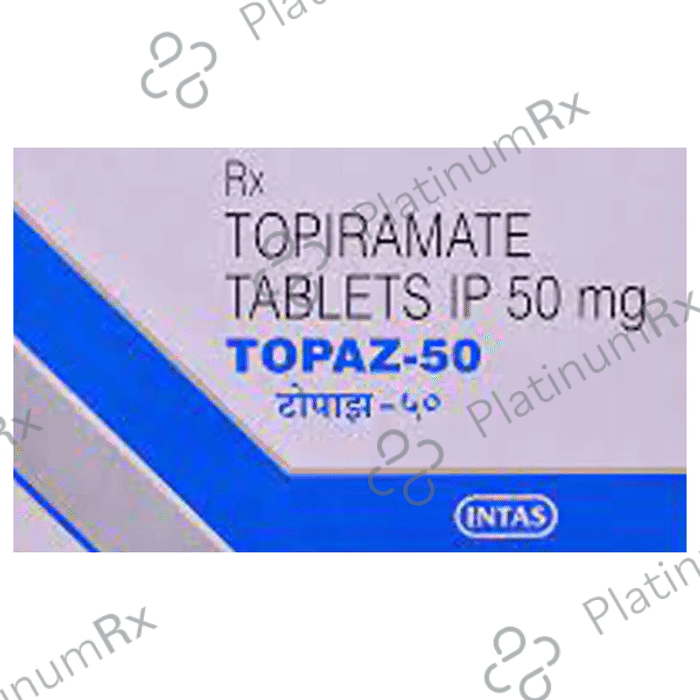 Topaz 50mg Tablet 15s