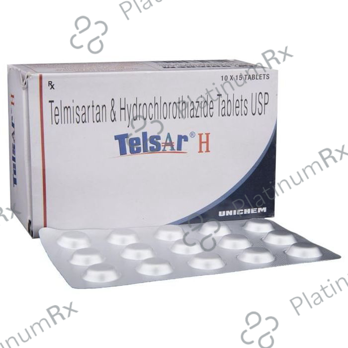 Telsar H 40/12.5mg Tablet 15s