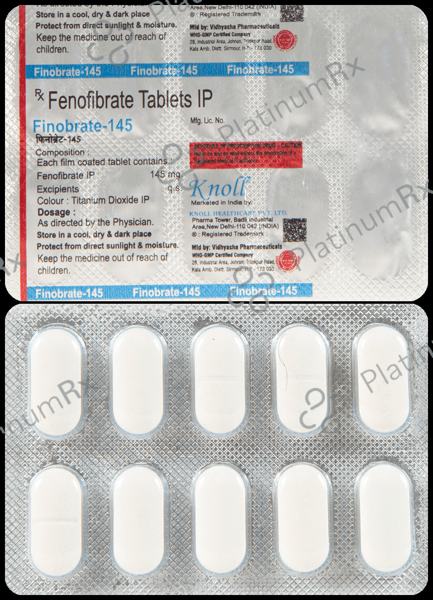 Finobrate 145mg Tablet 10s