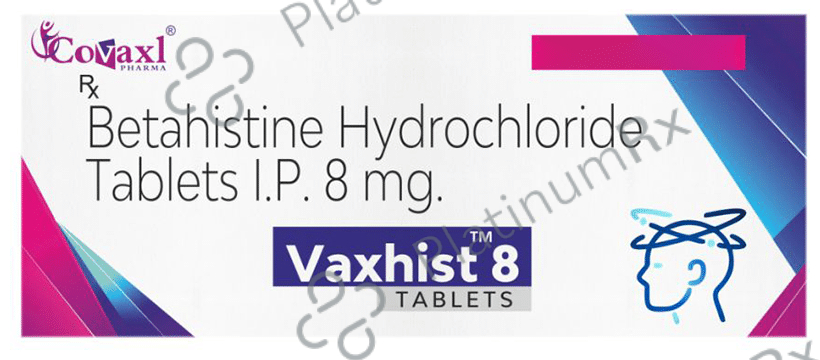 Vaxhist 8mg Tablet