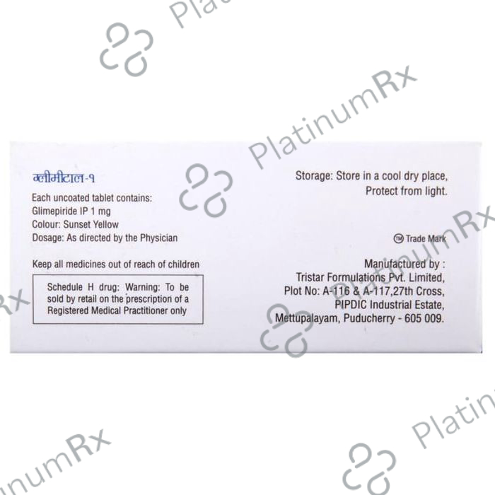 Glimital 1 Tablet