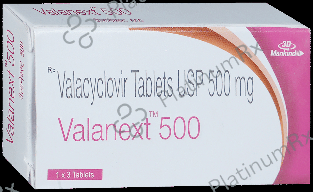 Valanext 500mg Tablet 3s