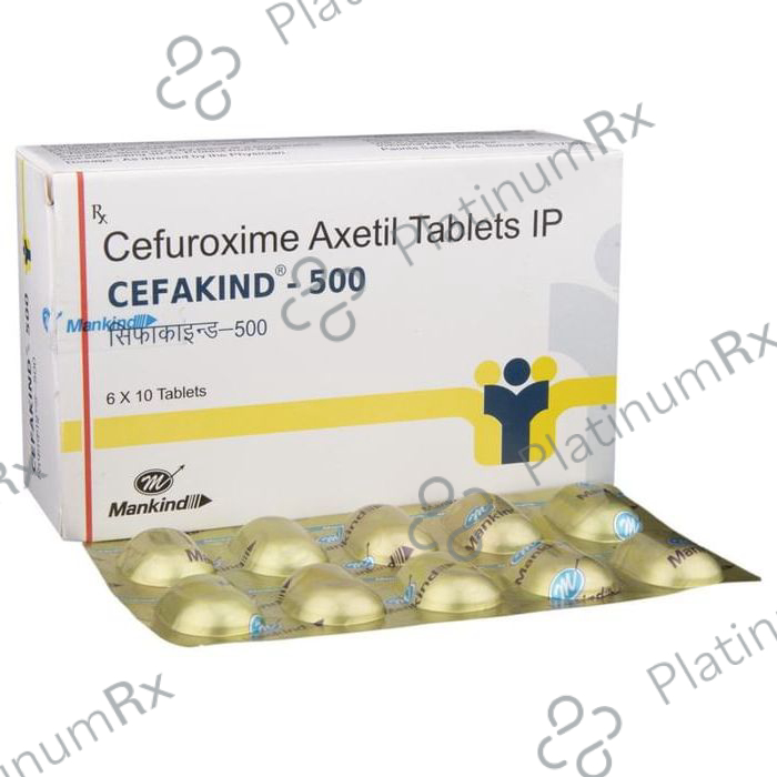 Cefakind 500mg Tablet 10s