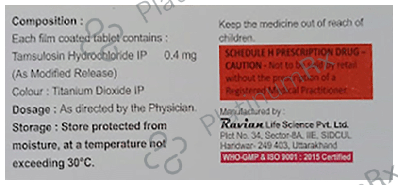 Splentam 0.4 Tablet PR