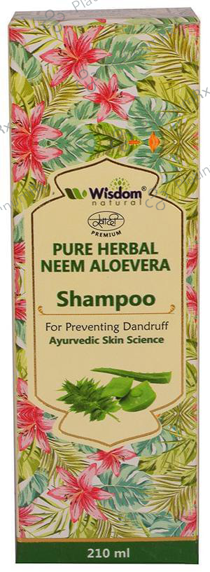 Wisdom Natural Pure Herbal Neem Aloe Vera Shampoo