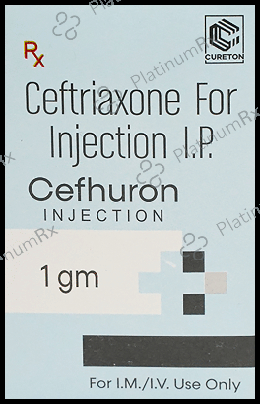 Cefhuron 1gm Injection