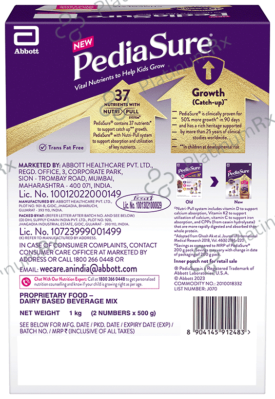 PediaSure Powder Vanilla 1kg