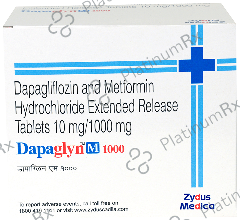 Dapaglyn M 1000mg Tablet ER 15s