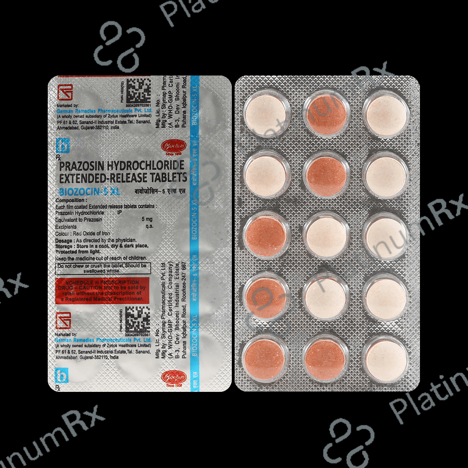 Biozocin 5mg XL Tablet 15s