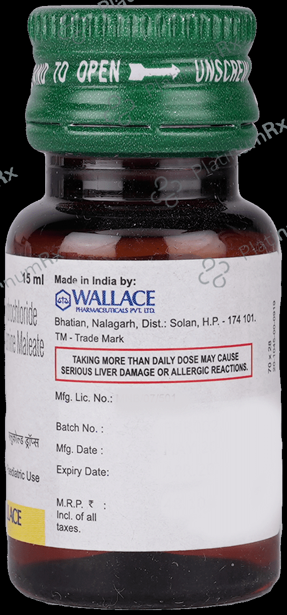 Flucold 1/125/2.5mg Oral Drops 15ml