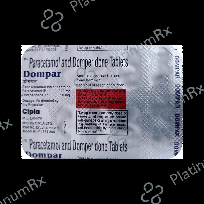 Dompar 10mg/325mg Tablet