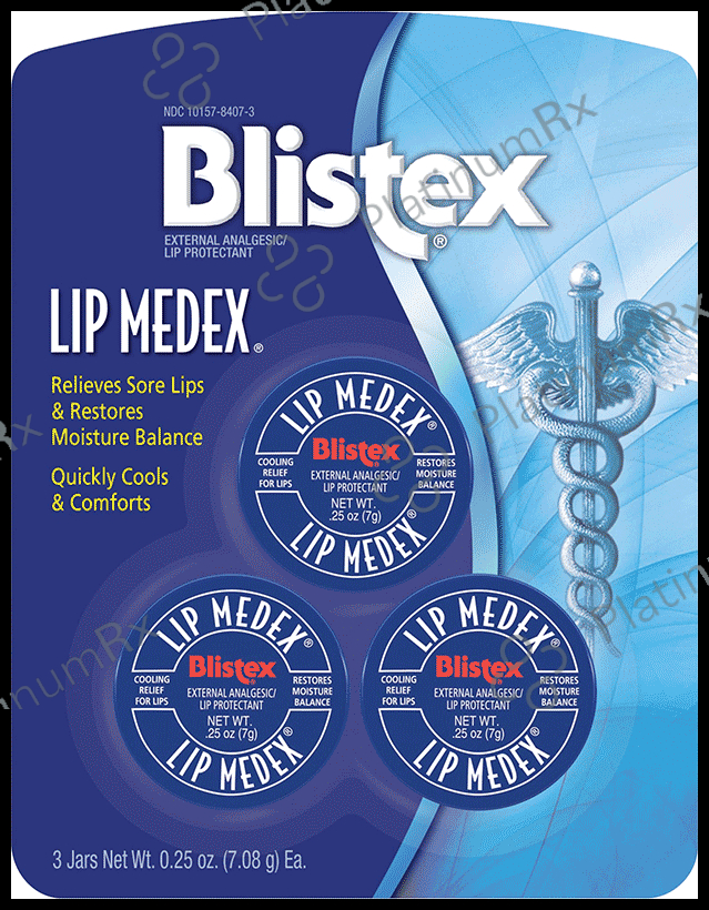 Blistex Lip Medex Lip Protectant (7gm Each)