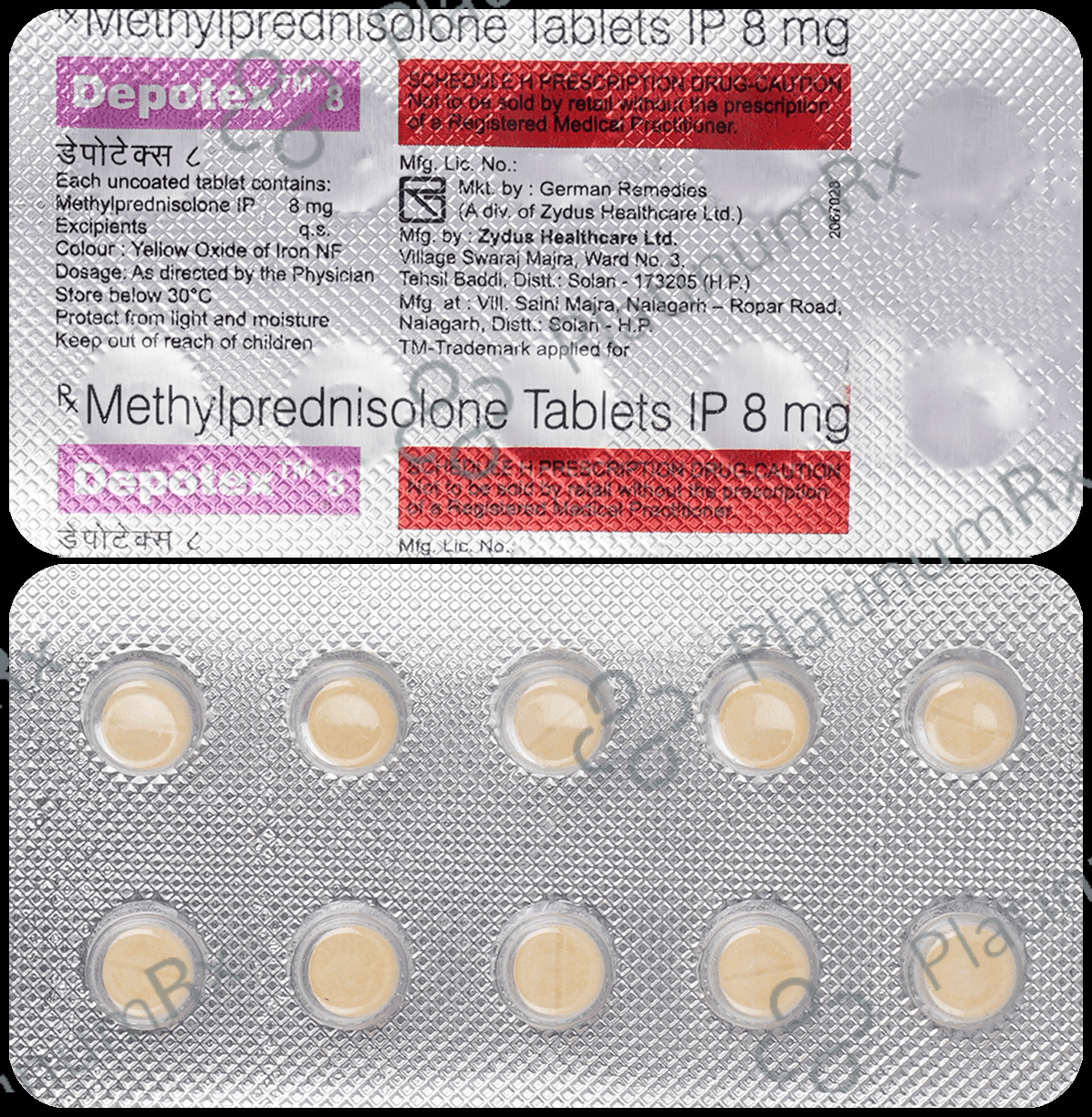 Depotex 8mg Tablet