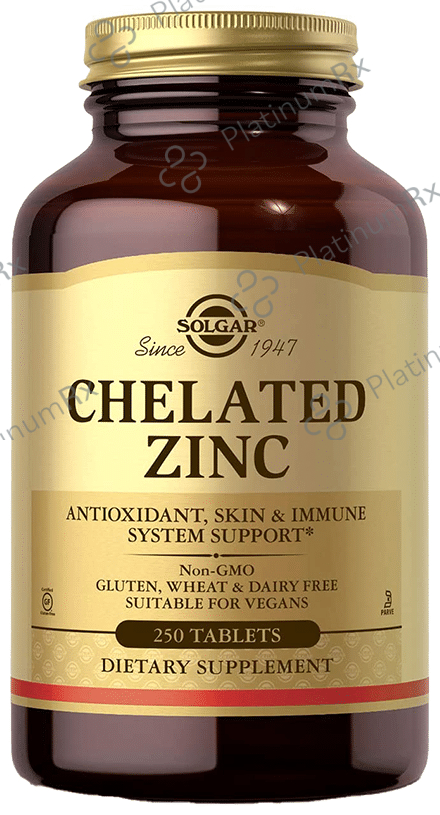 Solgar Chelated Zinc Tablet