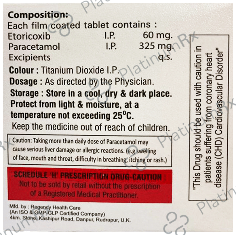 Coxtfast-P Tablet