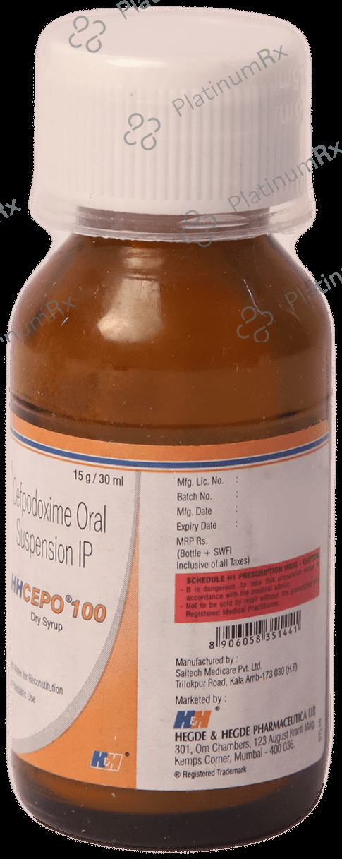 HHCepo 100mg Dry Syrup 30ml