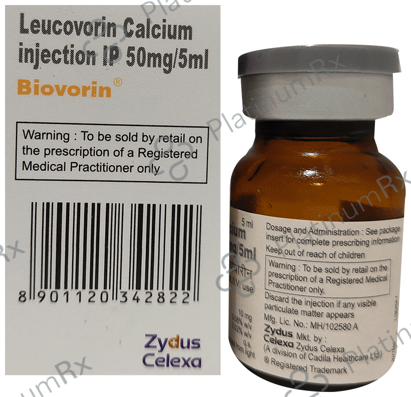 Biovorin 50mg Injection