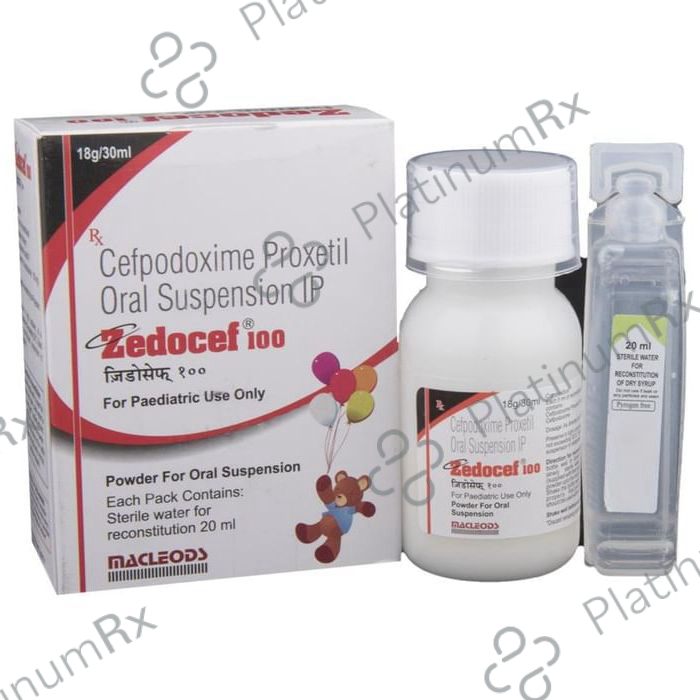Zedocef 100mg Oral Suspension 30ml