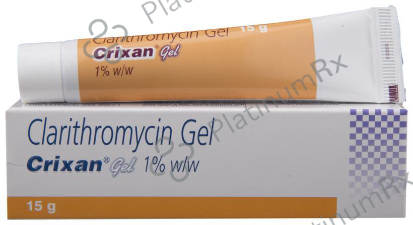 Crixan 1% Gel 15gm