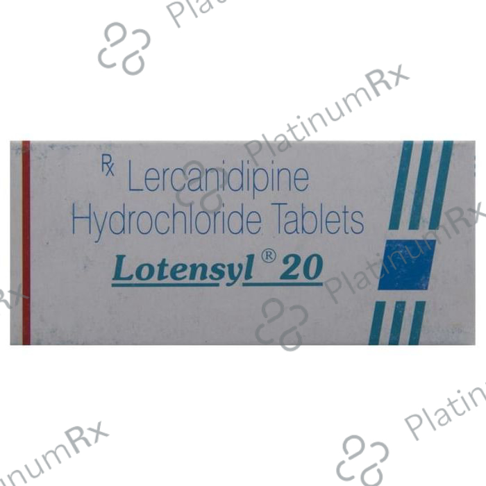 Lotensyl 20 Tablet
