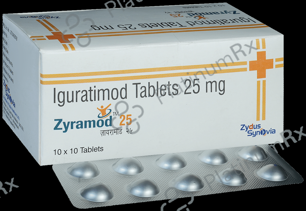 Zyramod 25mg Tablet 10s