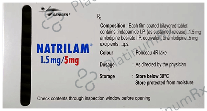 Natrilam 5/1.5mg Tablet SR 10s