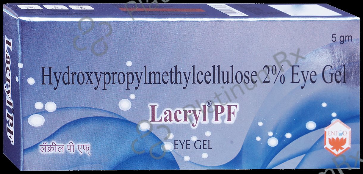 Lacryl PF 2% Eye Gel 5gm