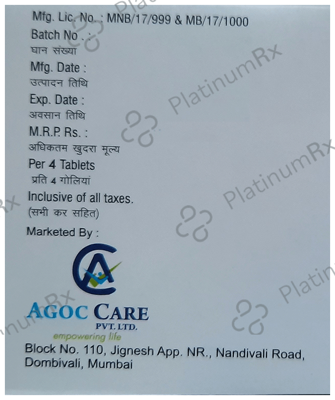 Agotil 500 Tablet