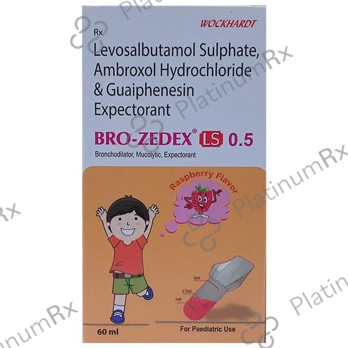 Bro-Zedex LS 0.5 Expectorant Raspberry