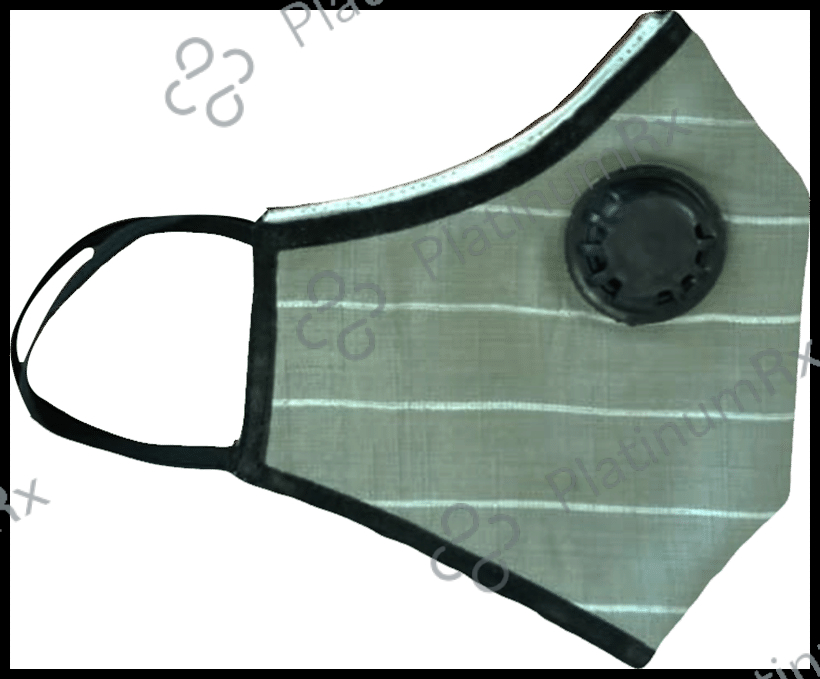 Masks4U A-Vogmask Grey and Black