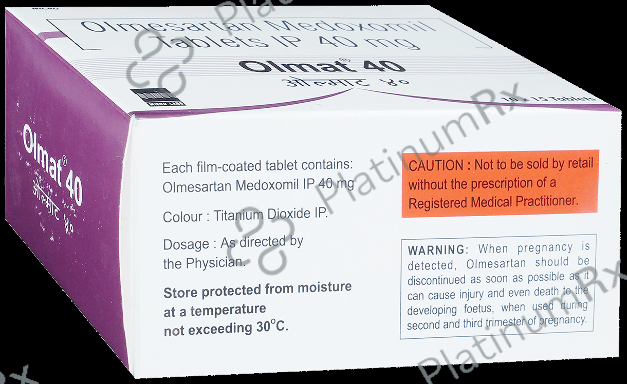 Olmat 40 Tablet 15 Tablet