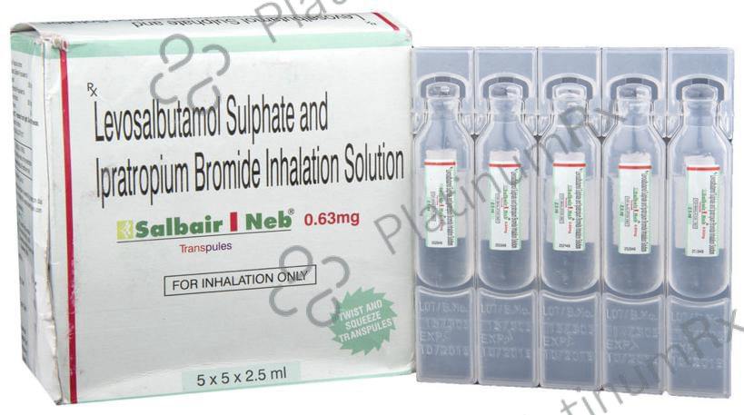 Salbair I Neb 0.63mg Transpules 2.5ml Transpules
