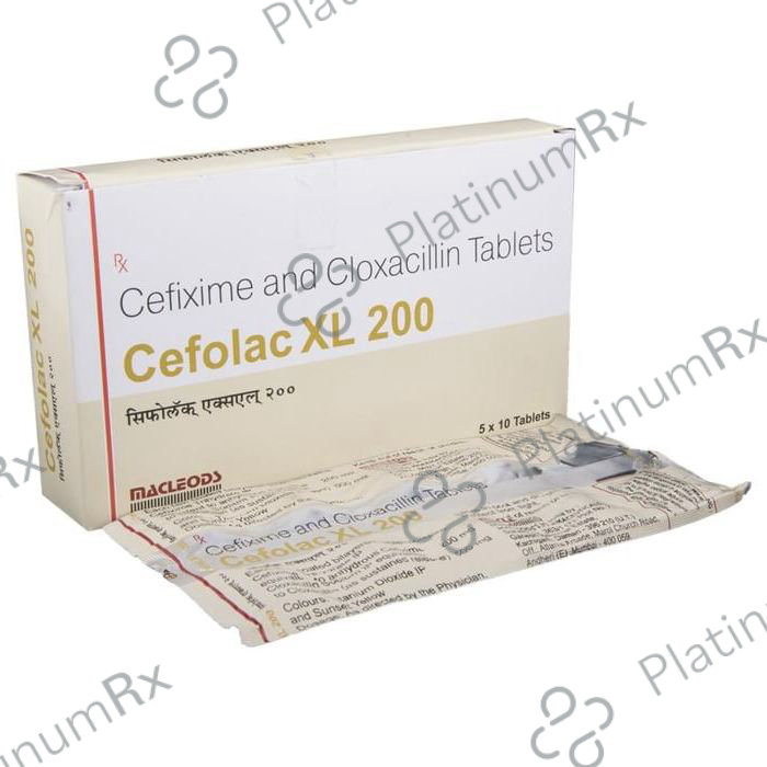 Cefolac XL 200/500mg Tablet 10s