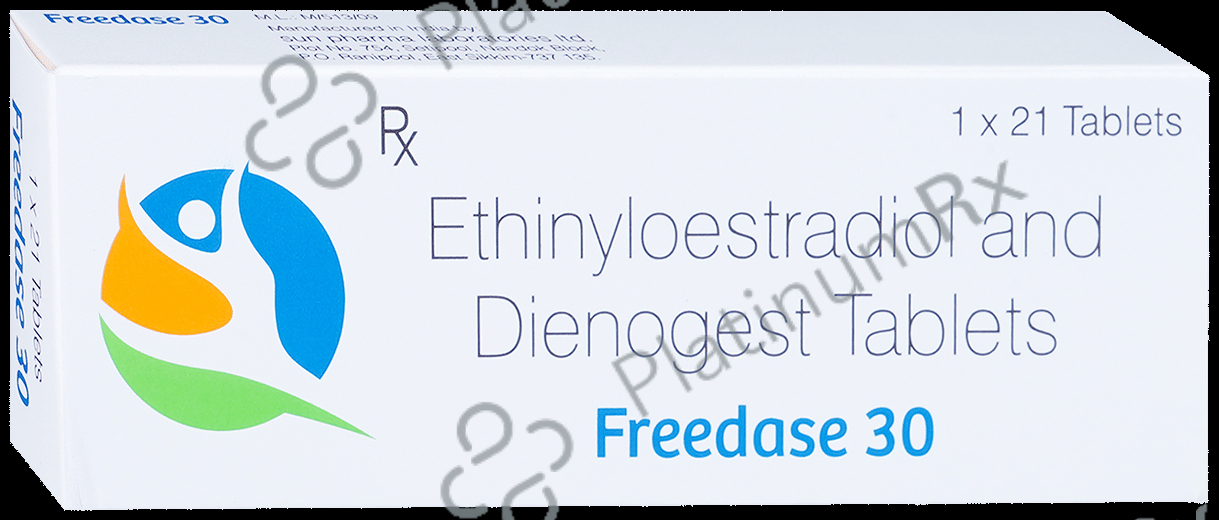 Freedase 30 2/0.035mg Tablet 21s