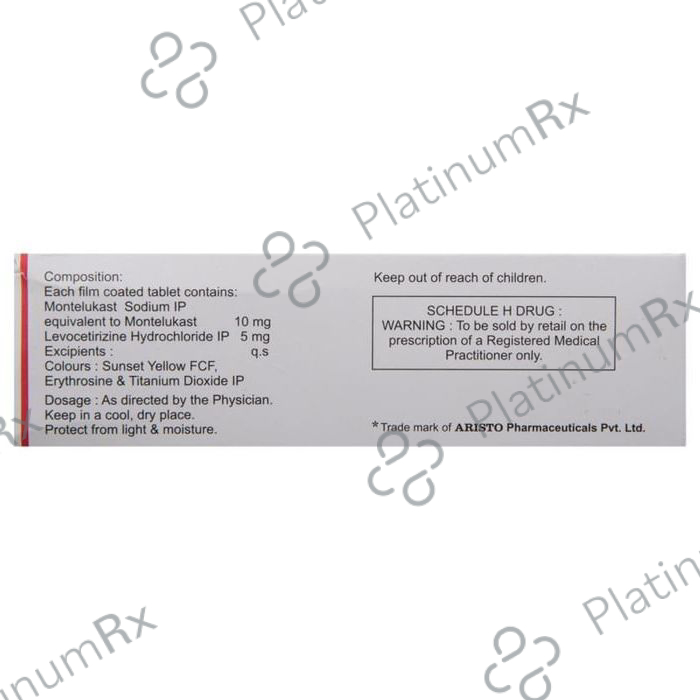 Montina L 5/10mg Tablet 10s