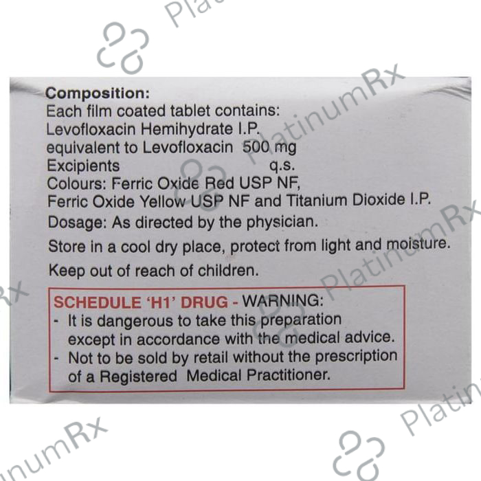 Glevo 500mg Tablet 10s