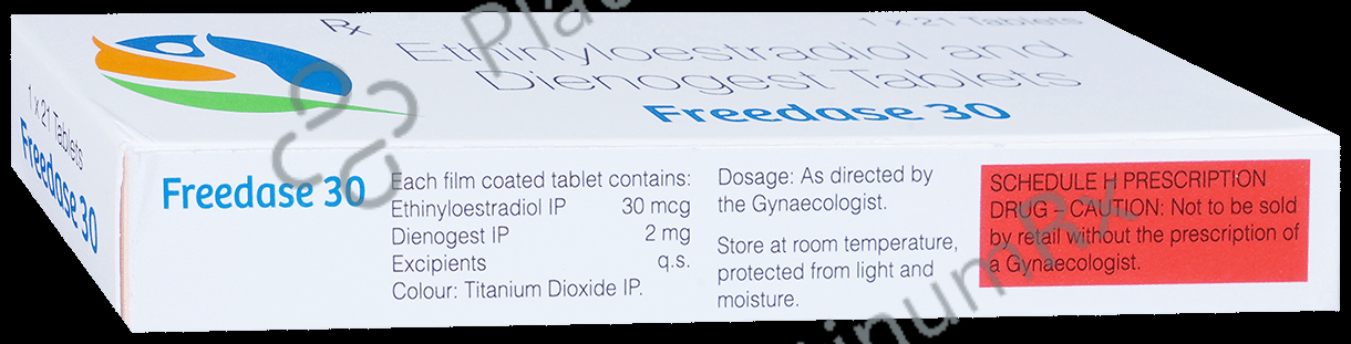 Freedase 30 2/0.035mg Tablet 21s