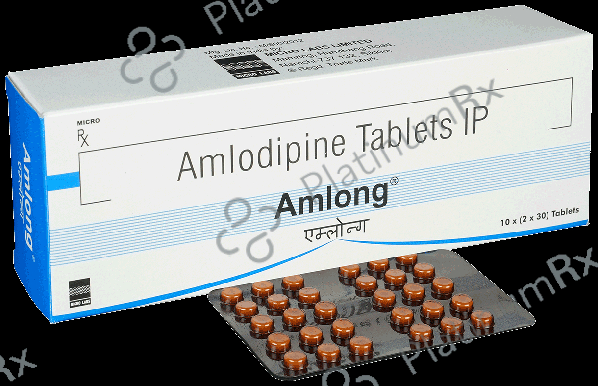Amlong 100mg Tablet 30s