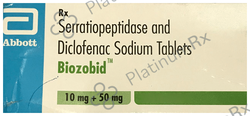 Biozobid 50mg/10mg Tablet