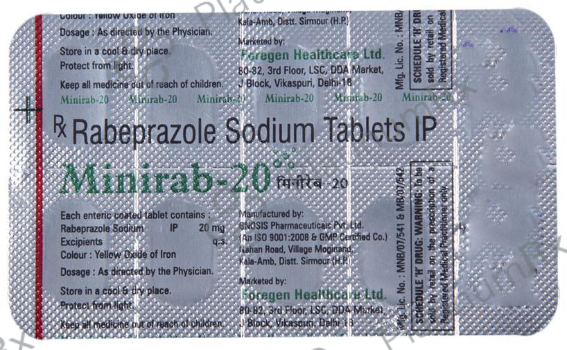 Minirab 20 Tablet