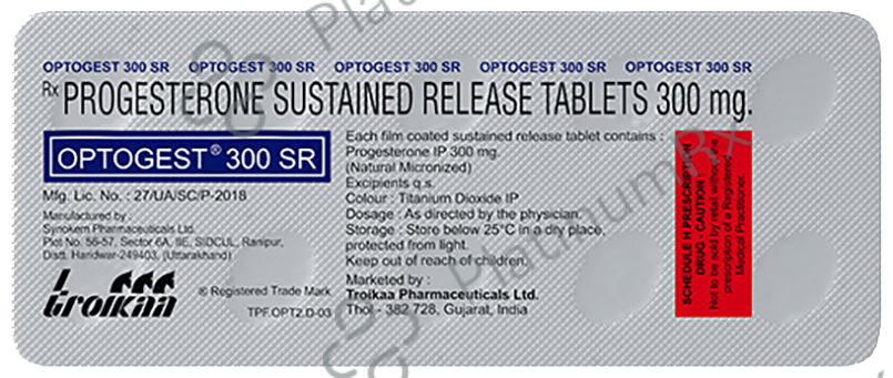 Optogest 300mg SR Tablet 10s