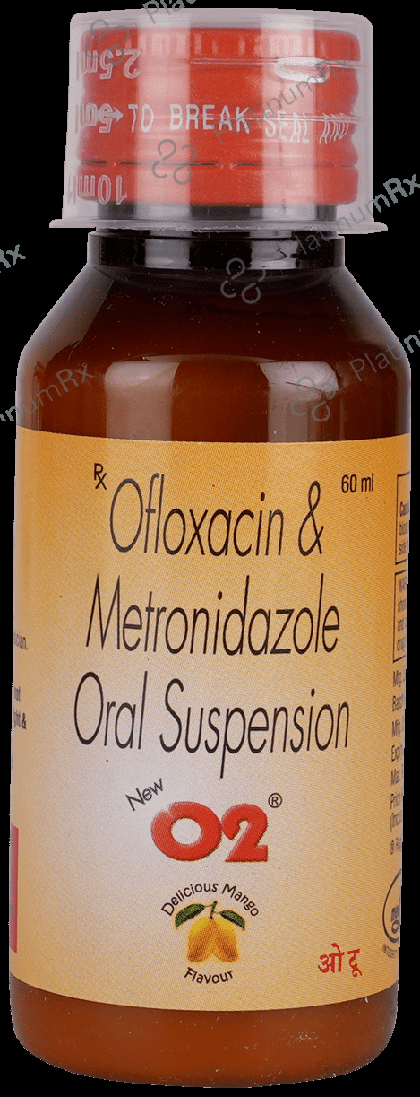 New O2 Oral Suspension Delicious Mango 60ml