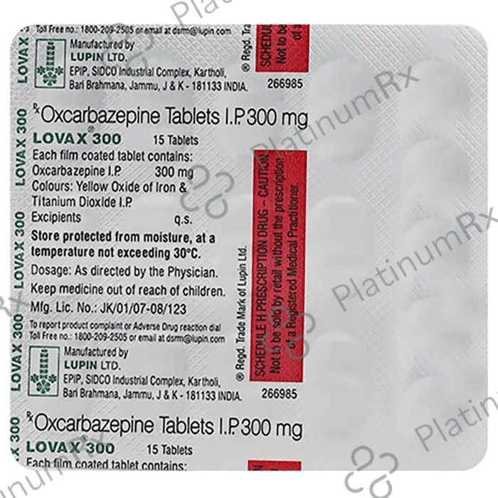 Lovax 300mg Tablet 15s