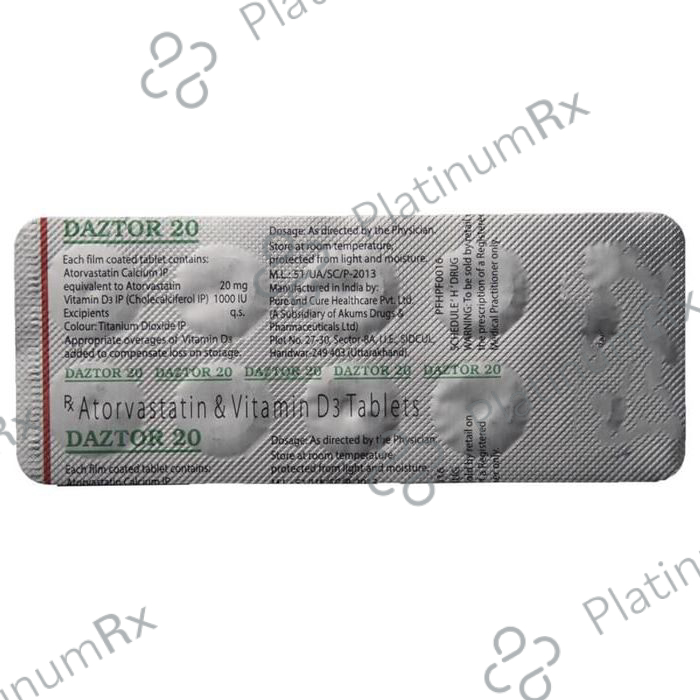 Daztor 20 Tablet