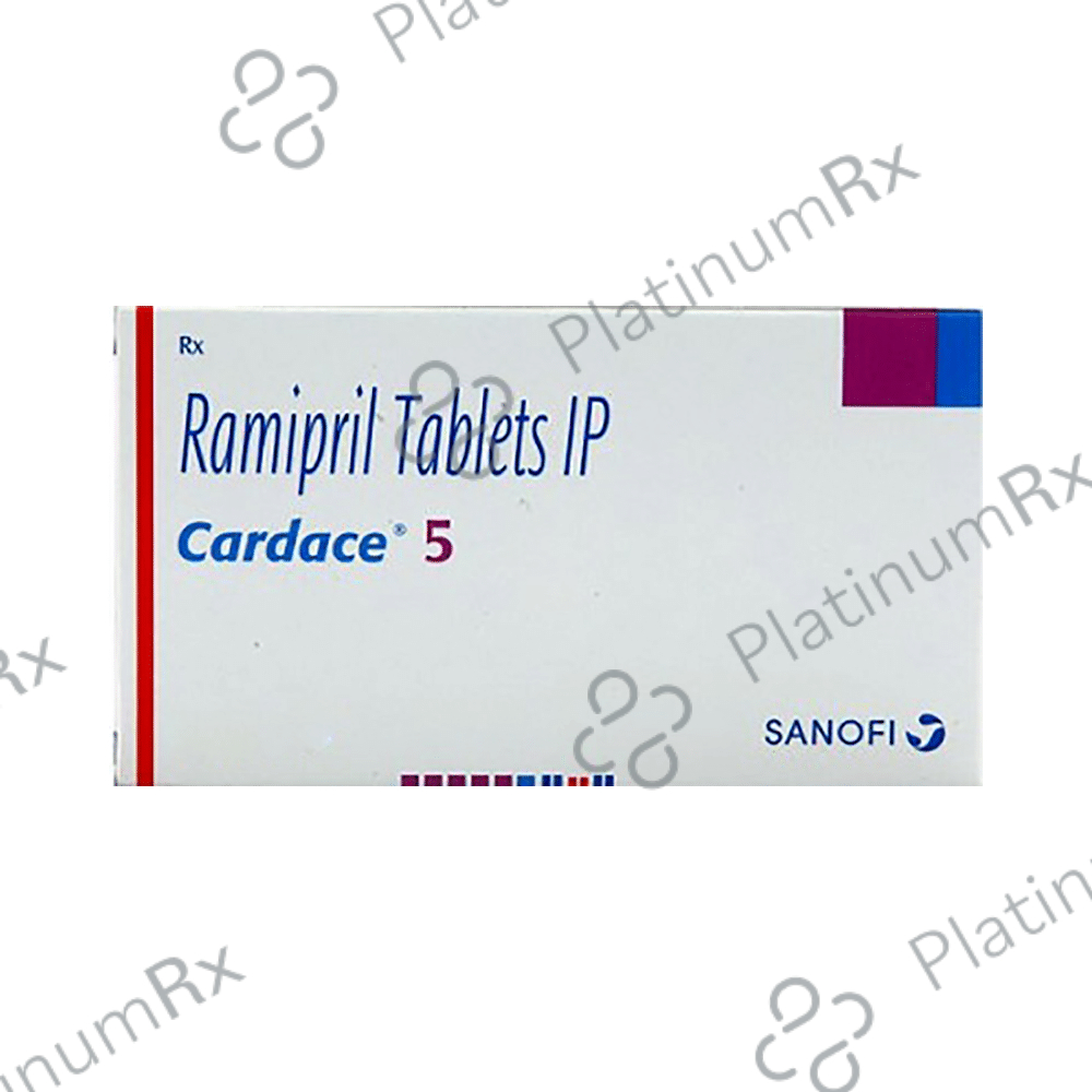 Cardace 5mg Tablet 15s